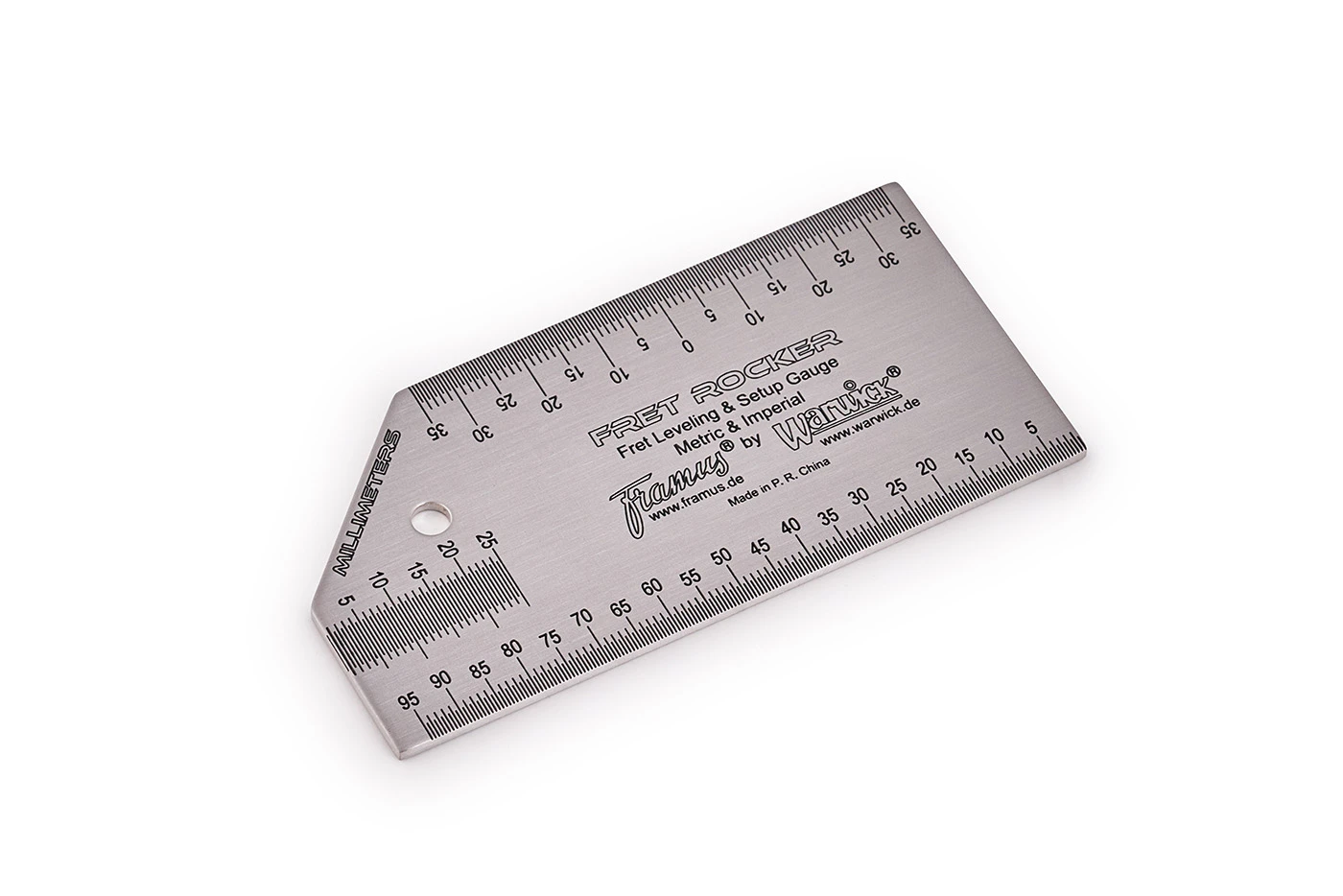 RockCare Fret Rocker - Fret Levelling & Setup Gauge